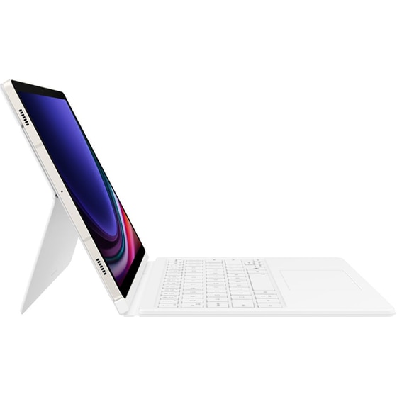 Samsung Book Cover Keyboard - AI Key για Galaxy Tab S9/S9 FE/S10 FE/S10 Lite - White image 1