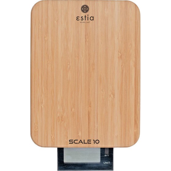ESTIA SCALE 10 BAMBOO 06-12038 1gr/10kg Ψηφιακή Ζυγαριά Κουζίνας image 0