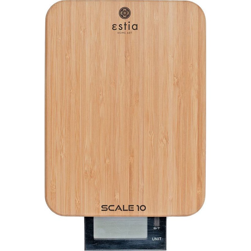 ESTIA SCALE 10 BAMBOO 06-12038 1gr/10kg Ψηφιακή Ζυγαριά Κουζίνας