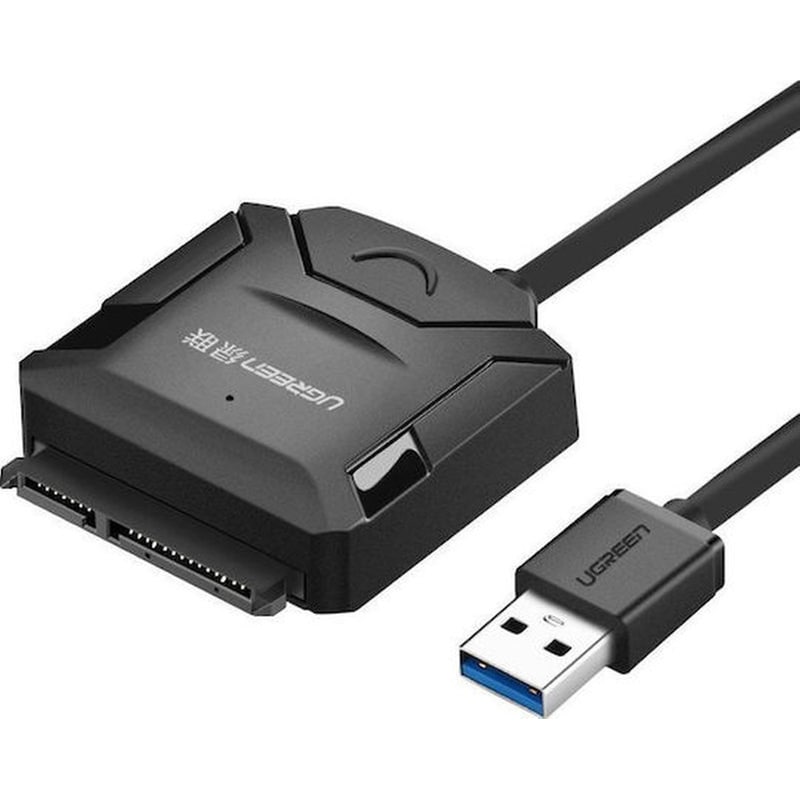 UGREEN Αντάπτορας Ugreen SATA to USB 3.0 5 Gbps - Μαύρο