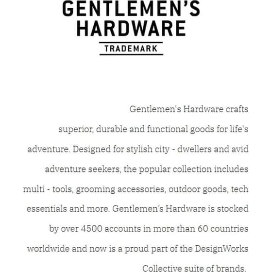 Gentlemen's Hardware Key Tidy Μπρελόκ Κλειδιών με 16GB USB Type A image 2