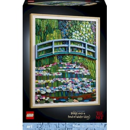LEGO® Art Claude Monet – Bridge over a Pond of Water Lilies (31220)