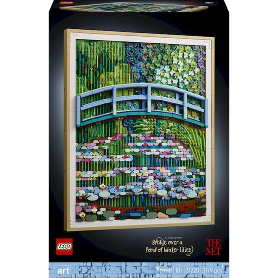 LEGO® Art Claude Monet – Bridge over a Pond of Water Lilies (31220) image 0