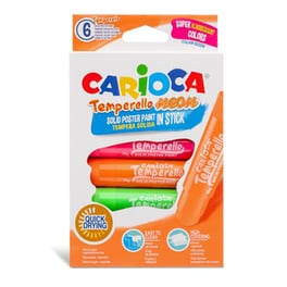 Μαρκαδόροι Carioca Temperello Neon (6 Τεμάχια)