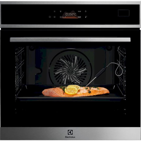 ELECTROLUX EOB8S39WX SteamBoost 70 Lt Μαύρο Εντοιχιζόμενος Φούρνος Άνω Πάγκου image 0