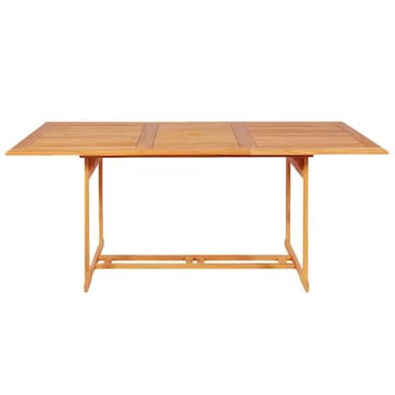 Vidaxl Σετ Τραπεζαρίας Κήπου 7 Τεμαχίων Από Μασίφ Ξύλο Teak image 2