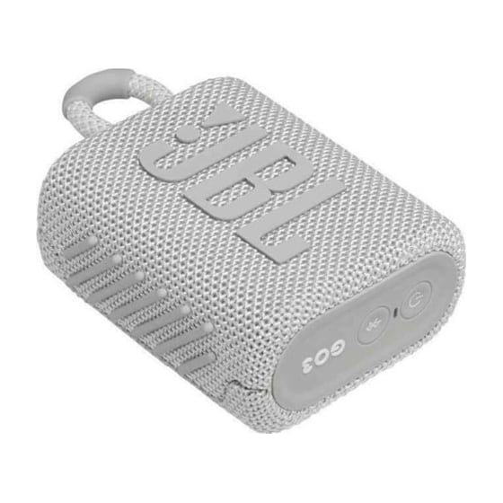 JBL Go 3 Φορητό Ηχείο 4.2W - Λευκό image 0