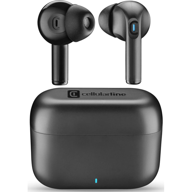 Ακουστικά Bluetooth Cellularline Wavy - Μαύρο