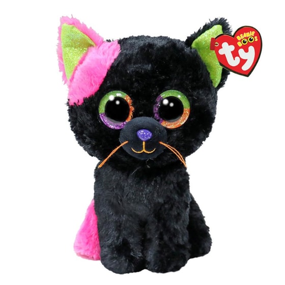 Λούτρινο TY Beanie Boos Γάτα Μαύρη 15 cm image 0