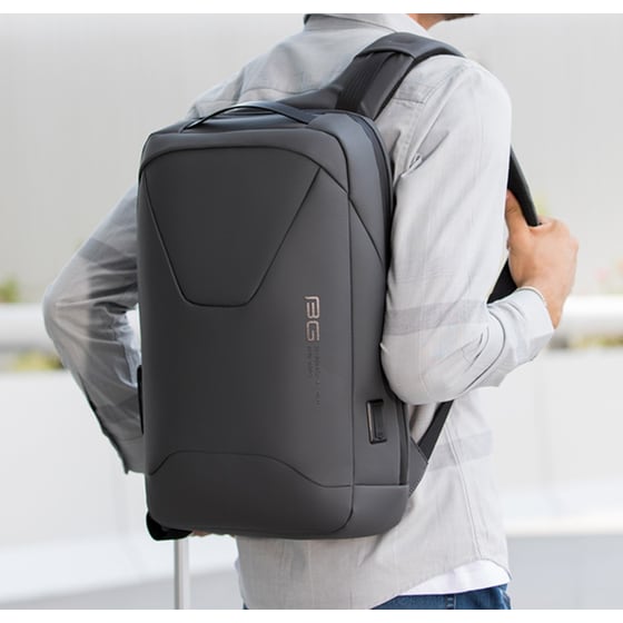 Τσάντα Laptop Bange 22188 15.6" Αδιάβροχη - Γκρι image 8