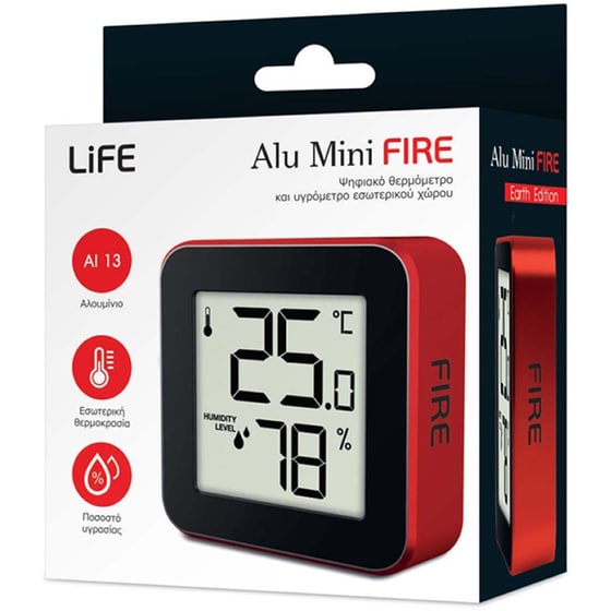 Μετεωρολογικός Σταθμός Life Alu Mini - Fire image 4