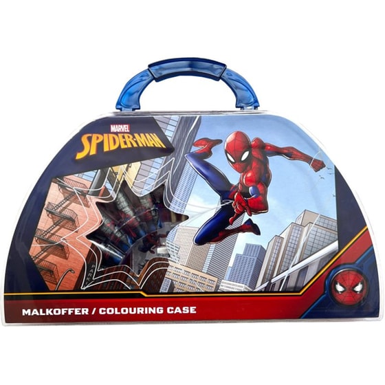Βαλιτσάκι Ζωγραφικής Gim Spiderman (51 Τεμάχια) image 4