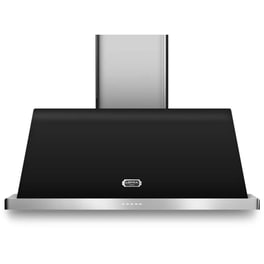 LOFRA DOLCEVITA120NMCHROME 120 cm Μαύρο Απορροφητήρας Καμινάδα - Τζάκι