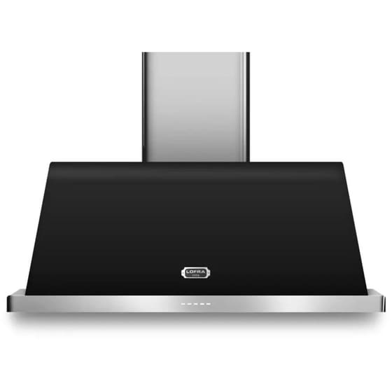 LOFRA DOLCEVITA120NMCHROME 120 cm Μαύρο Απορροφητήρας Καμινάδα - Τζάκι image 0