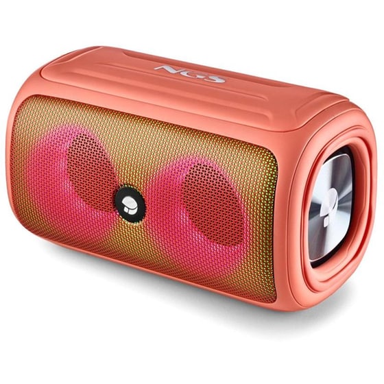 Ngs Roller Beast Bluetooth Speaker 32watt  Coral- Ηχείο Bluetooth  Με Ραδιόφωνο Και Ισχύ Εξόδου 32watt (2 X16 Watt) Σε Κοραλί Χρώμα image 2