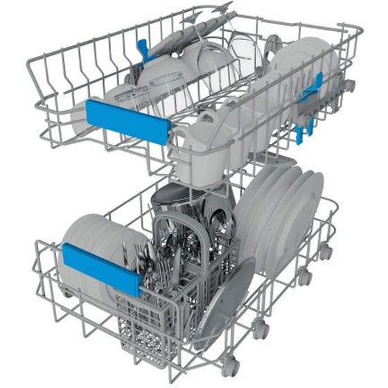INDESIT IN2FC10BS7A0S για 10 Σερβίτσια Inox Πλυντήριο Πιάτων image 8