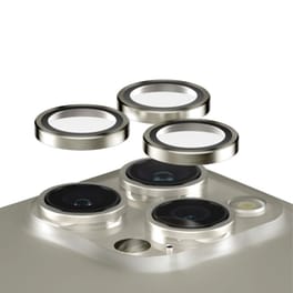 Προστατευτικό καμερών Apple iPhone 15 Pro/15 Pro Max - PanzerGlass Hoops Camera Lens Protector - Natural Metal