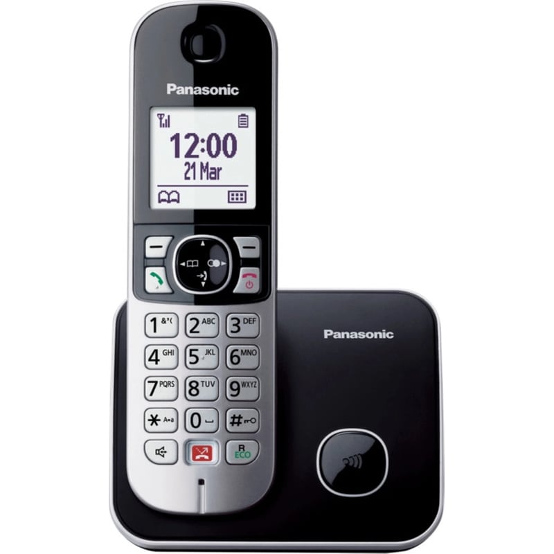 Ασύρματο Τηλέφωνο Panasonic KX-TG6851 – Μαύρο