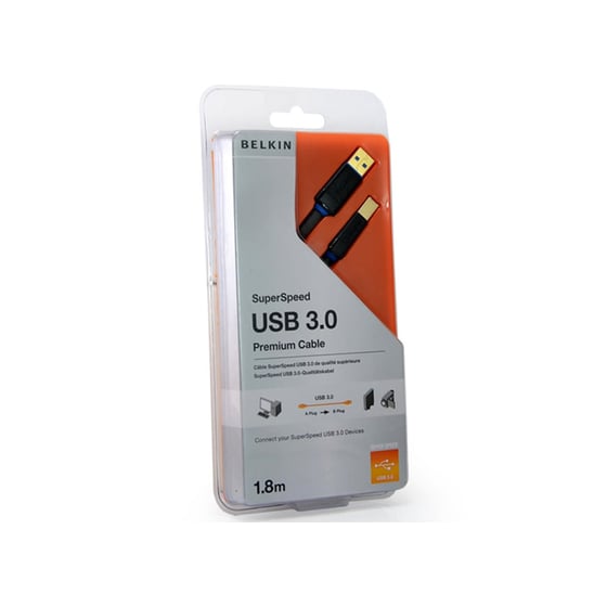 Καλώδιο USB 3.0 Belkin F3U158CP1M - 1m image 1
