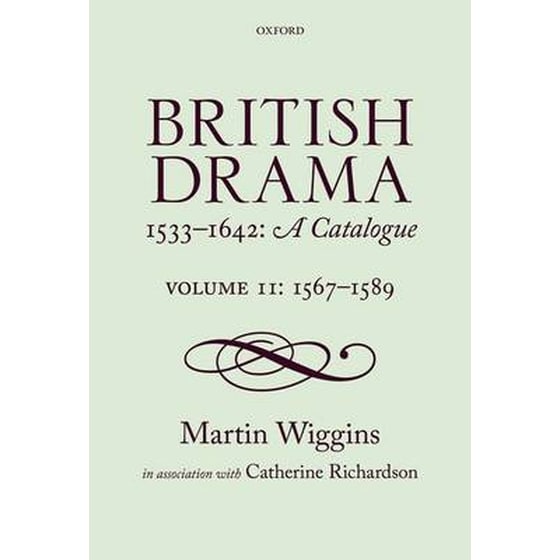 British Drama 1533-1642- A Catalogue Volume 2 British Drama 1533-1642- A Catalogue 1567-1589 image 0