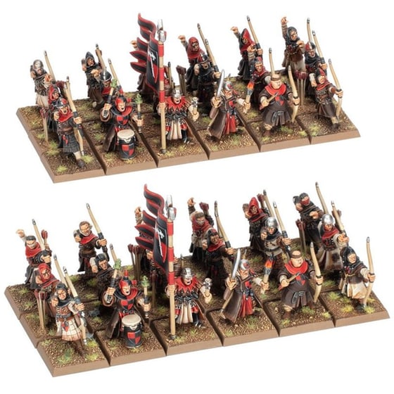 Kingdom Of Bretonnia: Peasant Bowmen Warhammer GAMES WORKSHOP image 1
