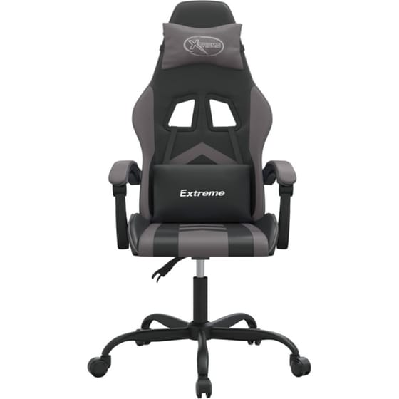 Καρέκλα Gaming VIDAXL 349595 από Τεχνητό Δέρμα - Μαύρο image 1