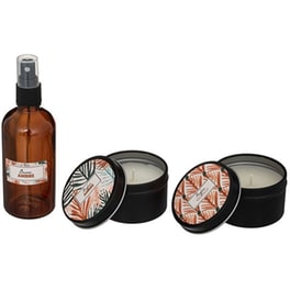 Σετ Αρωματικών Χώρου Sptishop A-s Alicante Amber 187615b 3 Τμχ - Βανίλια