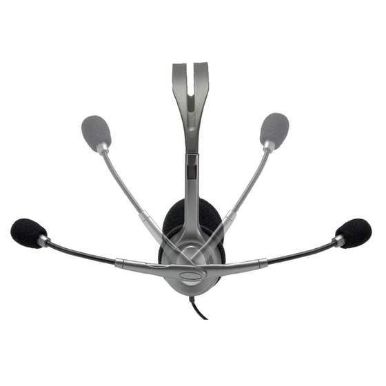 Ακουστικά Headset Logitech H110 με Μικρόφωνο - Μαύρο image 2