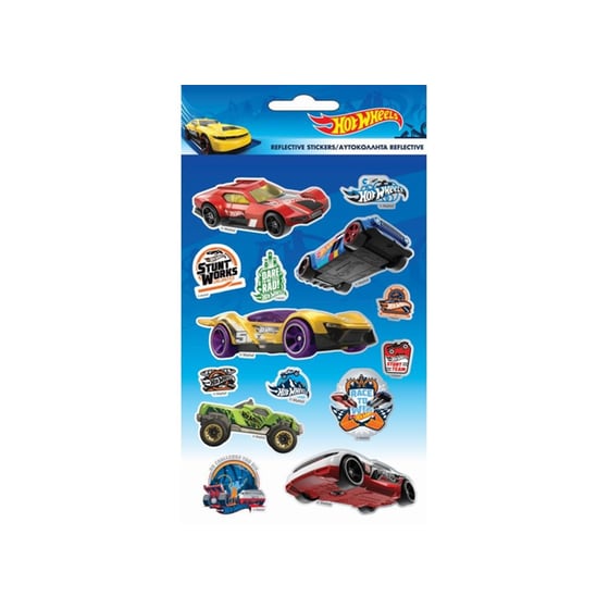 Αυτοκόλλητα GIM Hot Wheels Reflective image 1