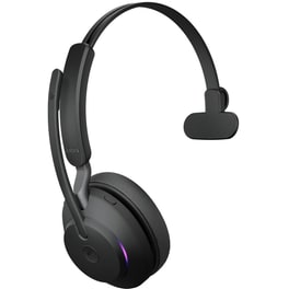 Ακουστικά Κεφαλής Jabra Evolve2 65 Mono με Μικρόφωνο - Μαύρα