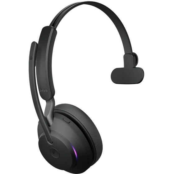 Ακουστικά Κεφαλής Jabra Evolve2 65 Mono με Μικρόφωνο - Μαύρα image 0