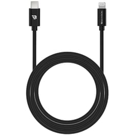 Καλώδιο δεδομένων Baykron Usb-C σε Lightning 1.2m - Black