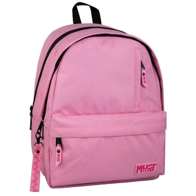 Τσάντα Πλάτης Must Team Monochrome Classic Ροζ Απαλό με Ροζ Έντονο