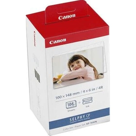 Canon Kp-108in Selphy Cp A6 108 Sheets image 0