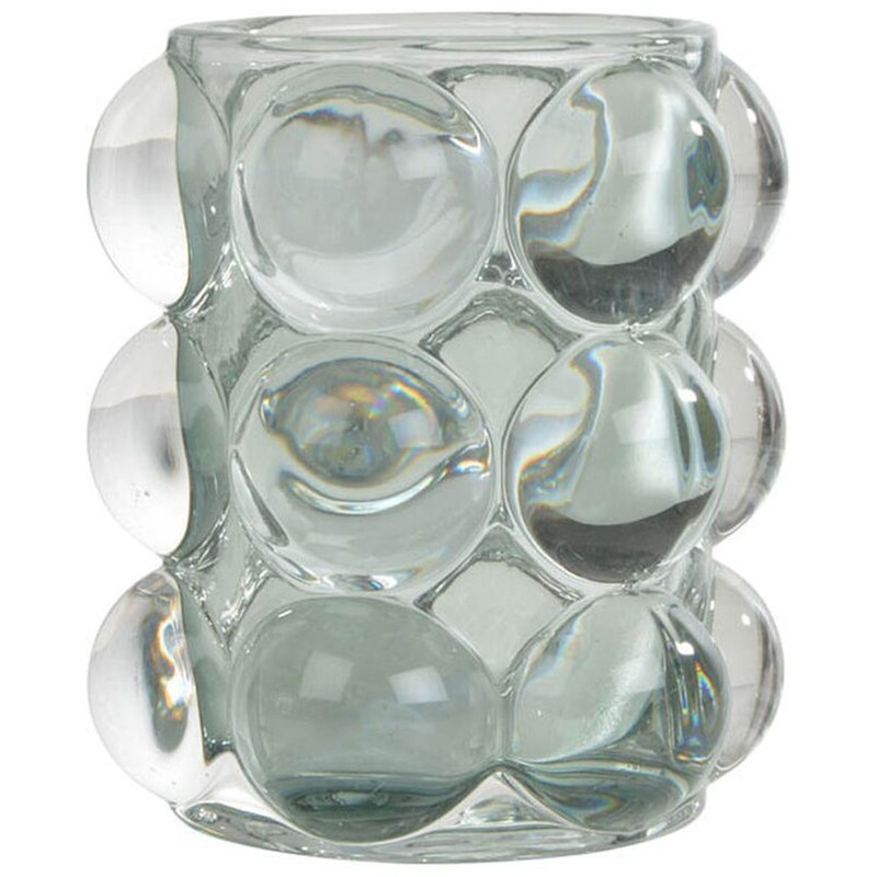 Κηροπήγιο Spitishop L-c Arty Celadon 6bph043vm Γυάλινο 8.4x9.3cm - Πράσινο