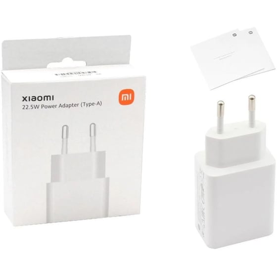 Φορτιστής Πρίζας Xiaomi USB-A Xωρίς Καλώδιο 22.5W - Λευκό image 3