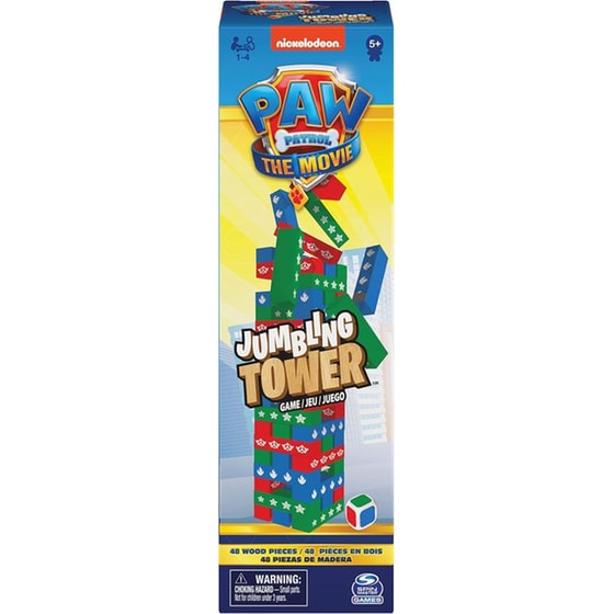 Φιγούρα Δράσης Spin Master Paw Patrol: Jumblin Τower Board Game image 0