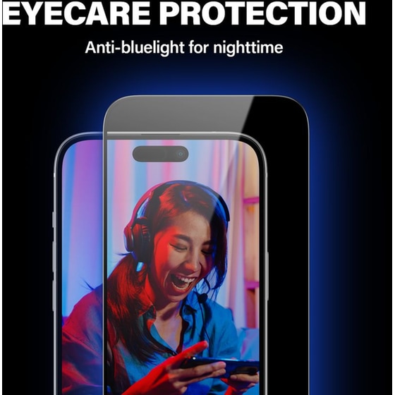 Προστατευτικό οθόνης Apple iPhone 15 Plus - PanzerGlass Eyecare Screen Protection Screen Ultra-Wide Fit image 6