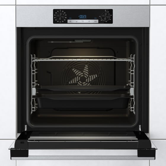HISENSE BSA65226AX 77lt Inox  Εντοιχιζόμενος Φούρνος Άνω Πάγκου image 2