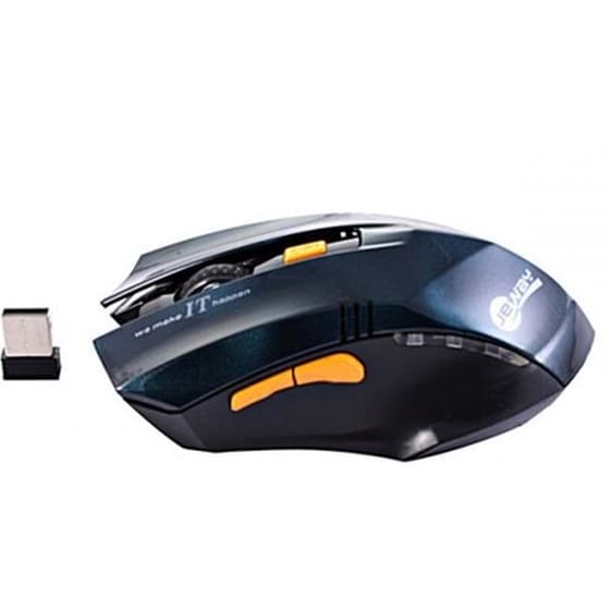 Jeway JM-6022 Ασύρματο Ποντίκι Μαύρο/Μπλε image 1