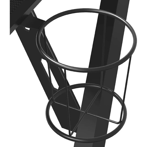Γραφείο Gaming VidaXL με Πόδια σε Σχήμα Y 90x60x75 cm - Μαύρο image 6
