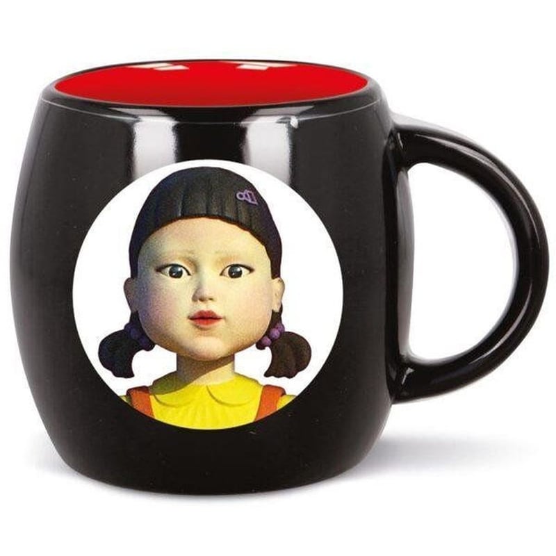 STOR Κούπα Stor Squid Game Κεραμική 385 ml - Μαύρο