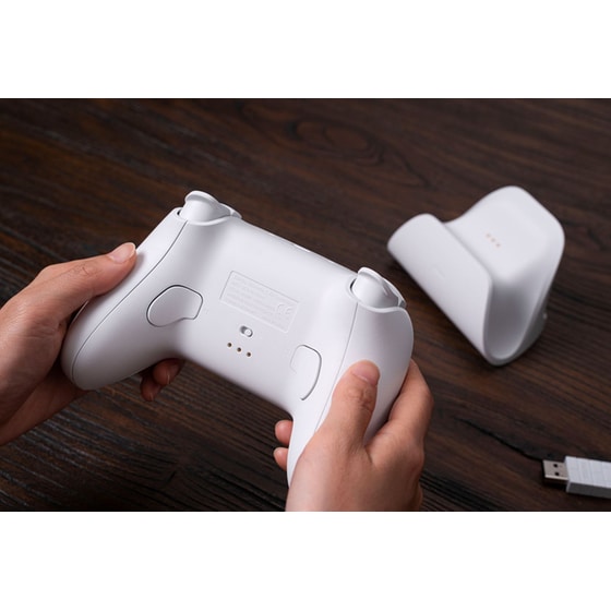 8Bitdo Ultimate 2 Ασύρματο Gamepad για Android / PC / iOS - Λευκό image 3