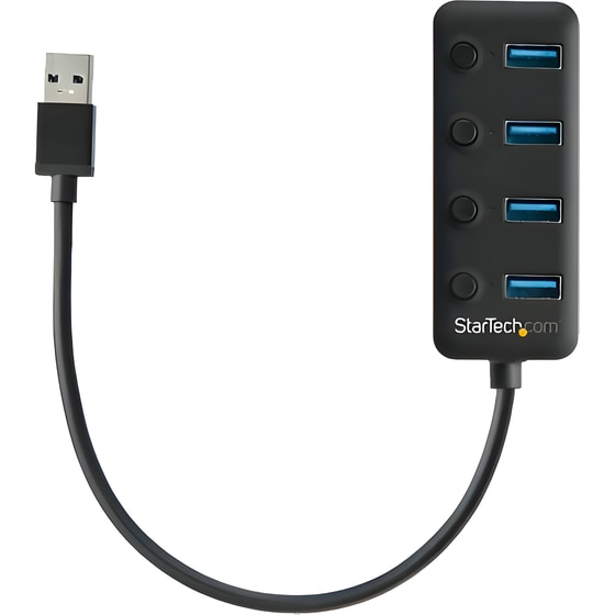 StarTech.com HB30A4AIB USB Hub 4-Port USB 3.0 συμβατό με USB-A image 1