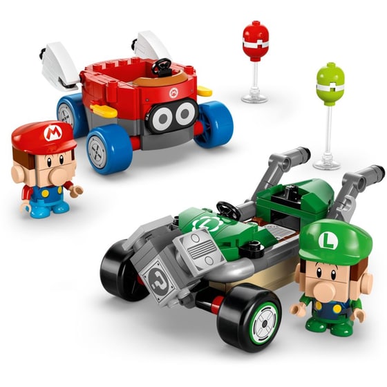 LEGO® Super Mario™ Mario Kart™ – Baby Mario vs. Baby Luigi (72034) image 3