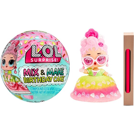 Παιχνιδολαμπάδα MGA Entertainment L.O.L. Surprise! Mix & Make - Birthday Cake™ Doll (593140EUC) image 0
