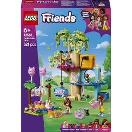 LEGO® Friends Πάρτι Γενεθλίων & Δεντρόσπιτο για Γάτες (42666)