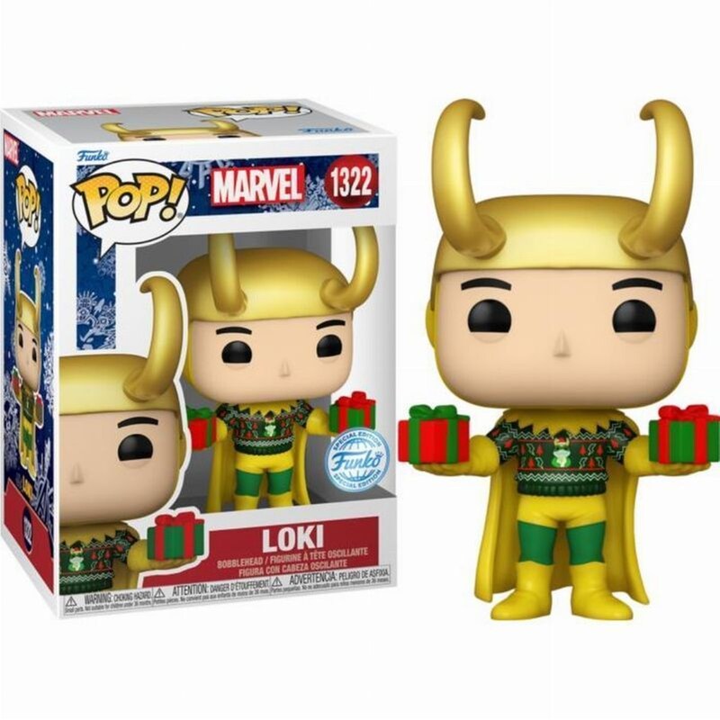 FUNKO Funko Pop! Marvel - Holiday - Loki with Sweater #1322