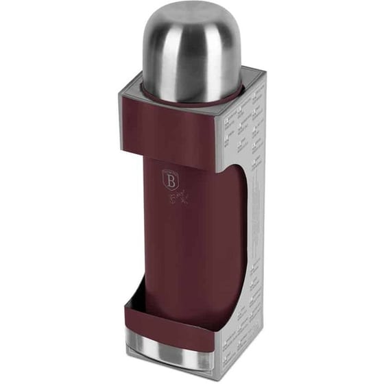 Μπουκάλι Θερμός Berlinger Haus Collection Ανοξείδωτο Μπορντό 750ml image 4