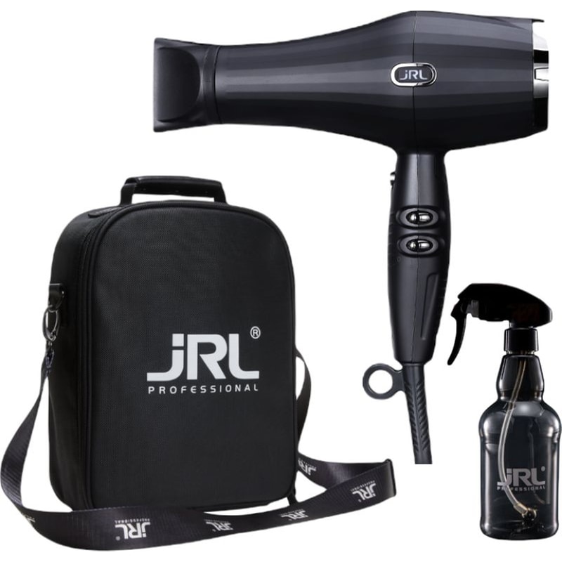 JRL Επαγγελματικό Kit Σεσουάρ Μαλλιών JRL Digital Pro Feather Forte 2020l 2400 W Μαύρο